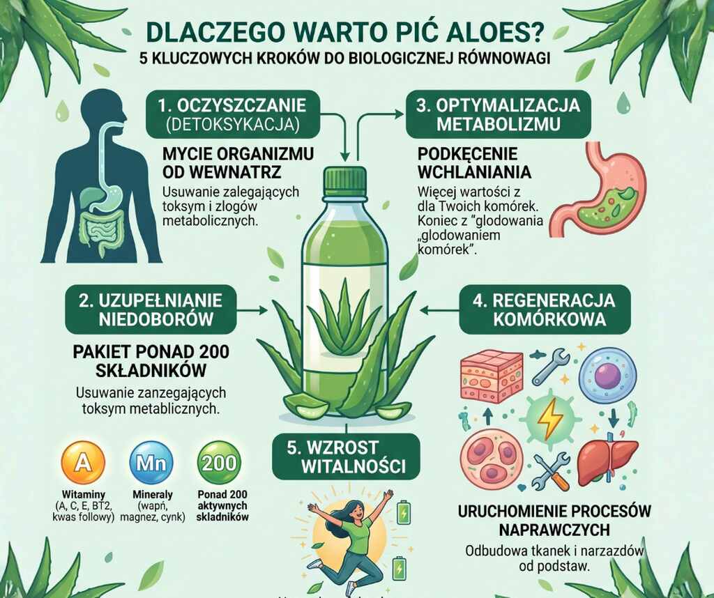 dlaczego warto pić aloes?